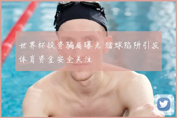 世界杯投资骗局曝光 赌球陷阱引发体育资金安全关注