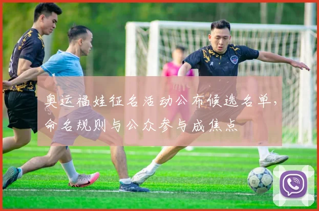 奥运福娃征名活动公布候选名单,命名规则与公众参与成焦点